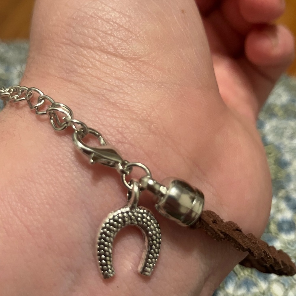 Western Horse Charm Bracelet